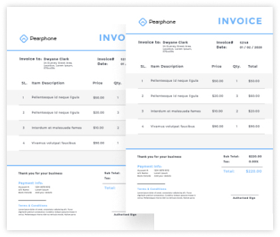 lauracao.dev quote and invoice generator example